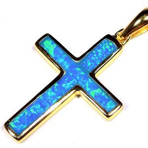 18kt Yellow Gold Plated Sterling Silver Pendant